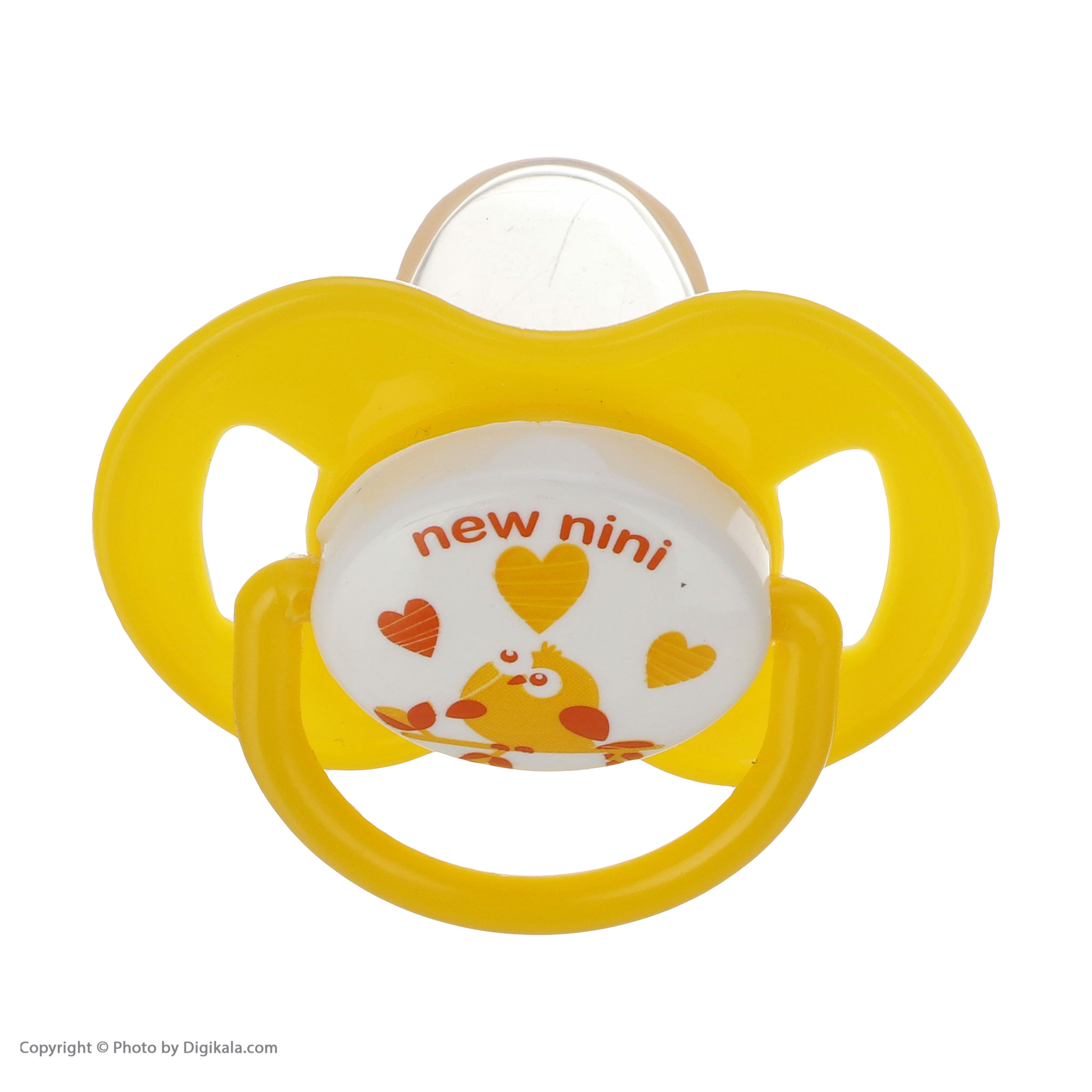 پستانک ارتودنسی نیو نی نی طرح جوجه مدل پروانه ای کد 7022