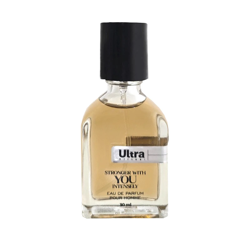 عطر جیبی مردانه اولترا ویرچوآل مدل Stronger With you  با رایحه شیرین حجم 30 میلی‌لیتر