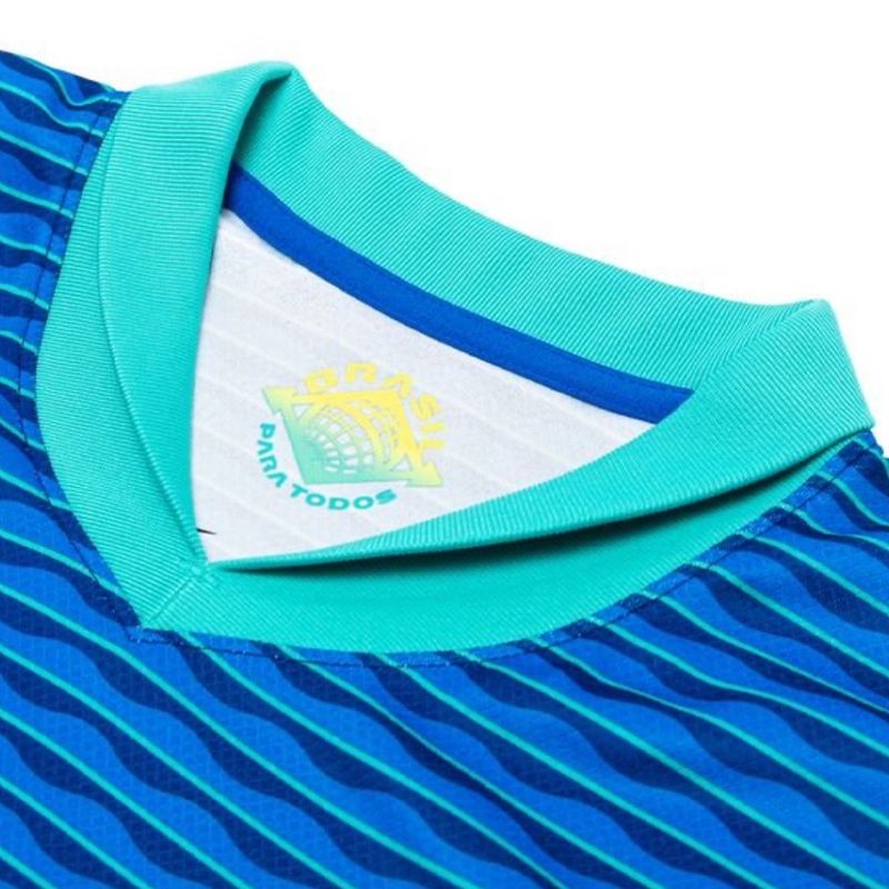 تی شرت ورزشی مردانه مدل برزیل Away 2024 -  - 5