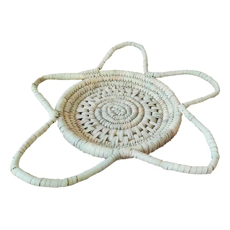 سبد حصیری مدل ستاره کد 35