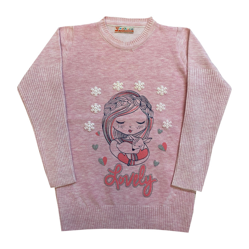 پلیور دخترانه کد 3001 مدل ستاره