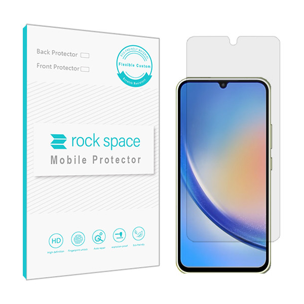 محافظ صفحه نمایش شفاف راک اسپیس مدل Hygel مناسب برای گوشی موبایل سامسونگ Galaxy A34 5G