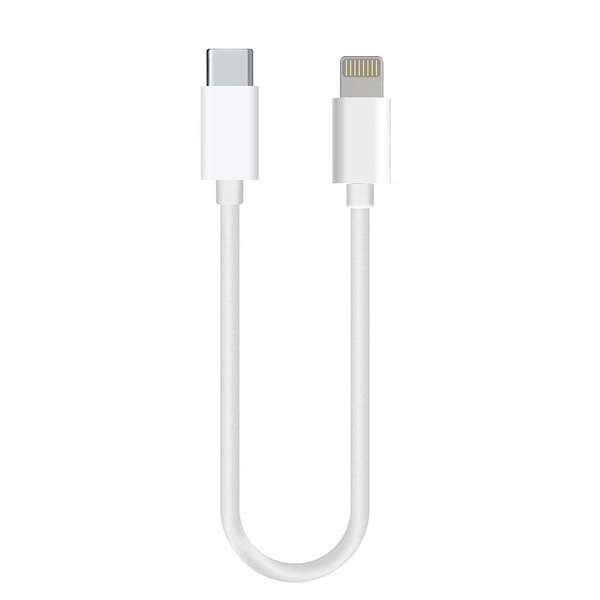 کابل تبدیل usb-C به لایتنینگ مدل Fst ip 22 طول 0.22 متر