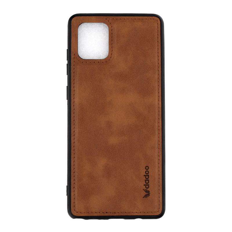 کاور طرح چرم مناسب برای گوشی موبایل سامسونگ Galaxy Note10 lite