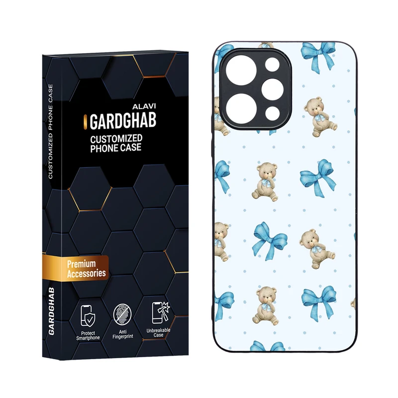 کاور گارد قاب مدل دورژله ای فانتزی مناسب برای گوشی موبایل شیائومی Redmi 12 4G / 5G