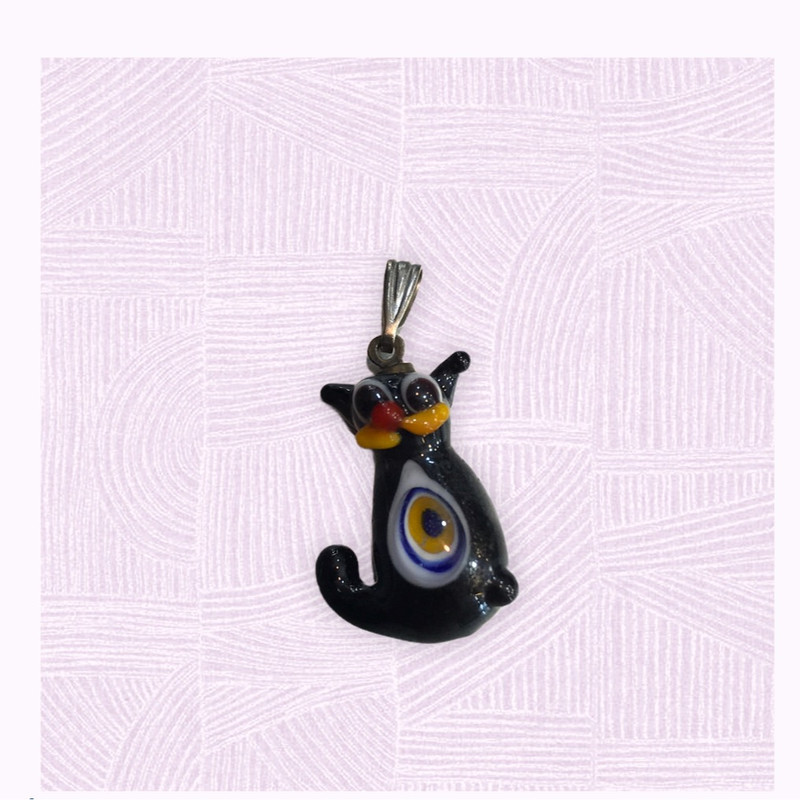 آویز گردنبند بچگانه مدل چشم نظر