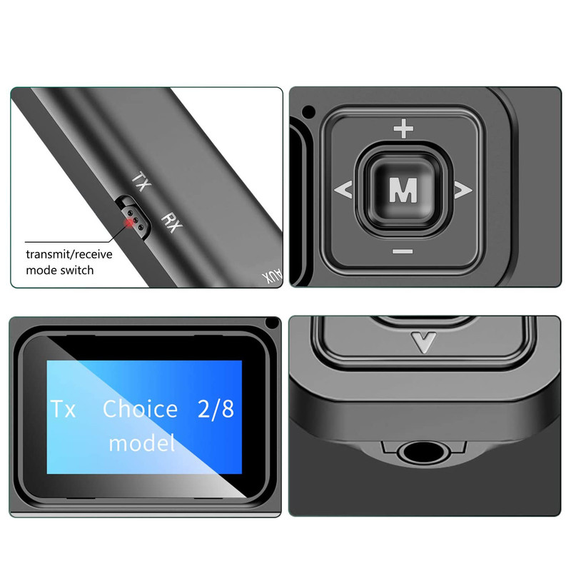 گیرنده و فرستنده بلوتوث صدا مدل T12 گیرنده و فرستنده بلوتوث صدا مدل T12