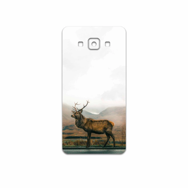 برچسب پوششی ماهوت مدل Horned Deer مناسب برای گوشی موبایل سامسونگ Galaxy A5 2015