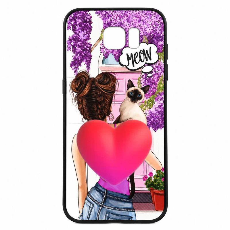 کاور مدل 85/857/44 طرح مموشی مناسب برای گوشی موبایل سامسونگ Galaxy s7 edge