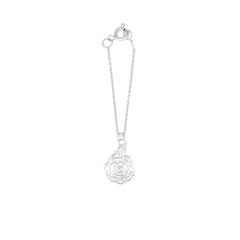 آویز ساعت نقره زنانه ترمه 1 طرح گل کد E 350