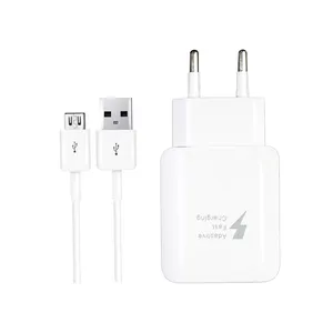 شارژر دیواری سامسونگ مدل EP-TA800 به همراه کابل تبدیل microUSB