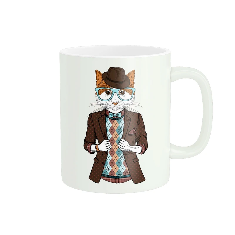 ماگ مدل فانتزی گربه کد 241