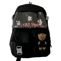 کوله پشتی مدل مدرسه ای طرح فانتزی کد Angel