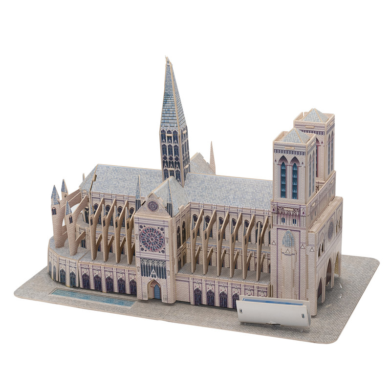 پازل ماکت سه بعدی مدل Notre Dame de Paris کد 2804-E