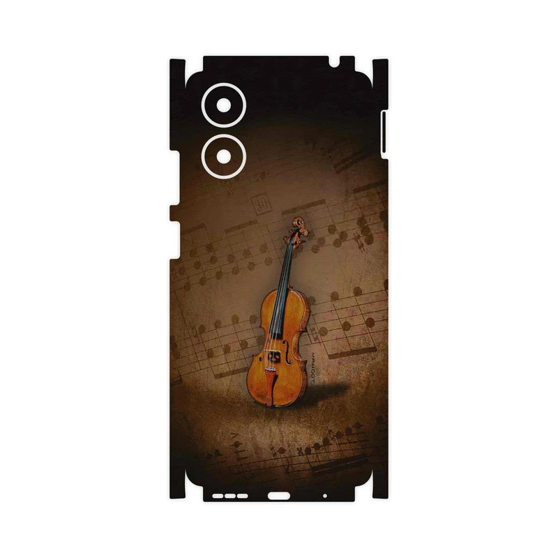 برچسب پوششی ماهوت مدل Violin_Instrument-FullSkin مناسب برای گوشی موبایل موتورولا Moto G04s