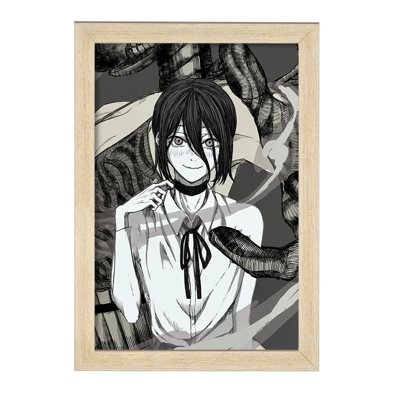 تابلو خندالو مدل ریزه انیمه مرد اره ای Chainsaw Man  کد 22322