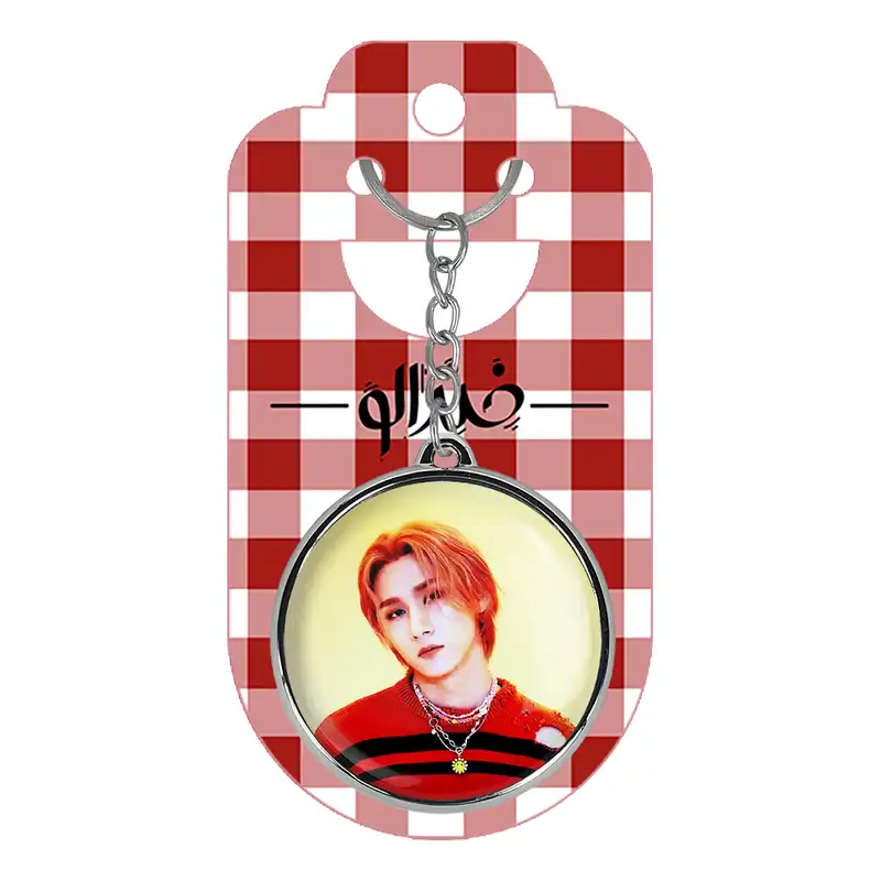 جاکلیدی خندالو طرح آی ام گروه مانستا اکس MONSTA X مدل دوطرفه کد 2111921114