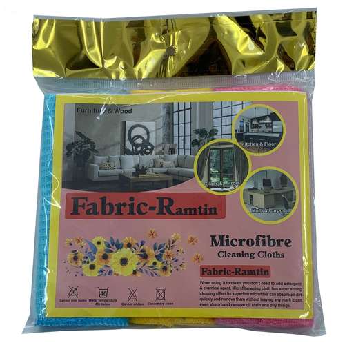 دستمال آشپزخانه فابریک رامتین کد SHR-92 مجموعه 3 عددی