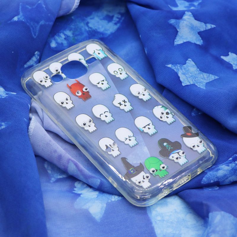کاور طرح Skulls مدل CLR-099 مناسب برای گوشی موبایل سامسونگ Galaxy J5