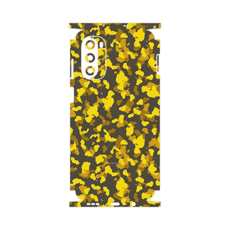 برچسب پوششی ماهوت مدل Yellow Infantry Army-FullSkin مناسب برای گوشی موبایل موتورولا Moto G52