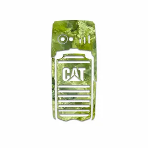 MAHOOT Green Crystal Marble Cover Sticker for CAT B25