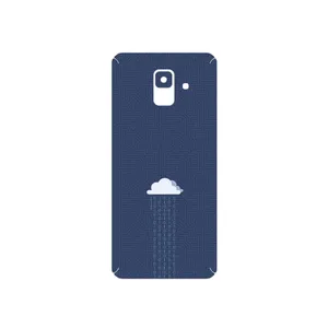 MAHOOT Minimal Data Cloud Cover Sticker for Samsung Galaxy A6 2018
