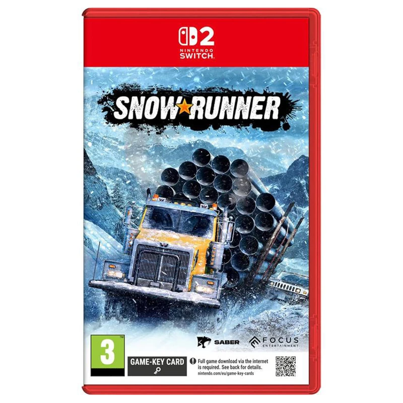 بازی SnowRunner نسخه استاندارد مخصوص Nintendo Switch 2