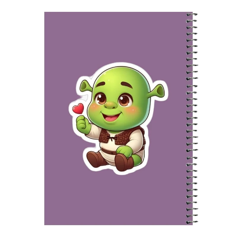 دفتر مشق 80 برگ اس جی مدل شرک     