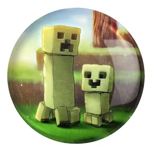 پیکسل خندالو طرح بازی ماینکرافت Minecraft کد 23257 مدل بزرگ
