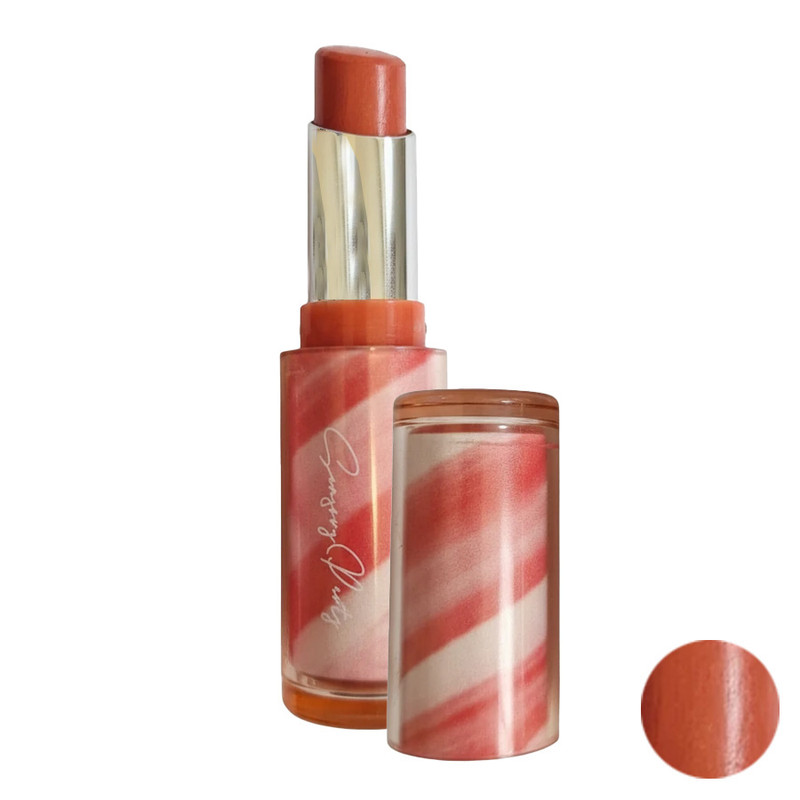 رژ لب جامد مات سنسوری پارتی مدل Dreamy Ripple رنگ شکلاتی شماره 03