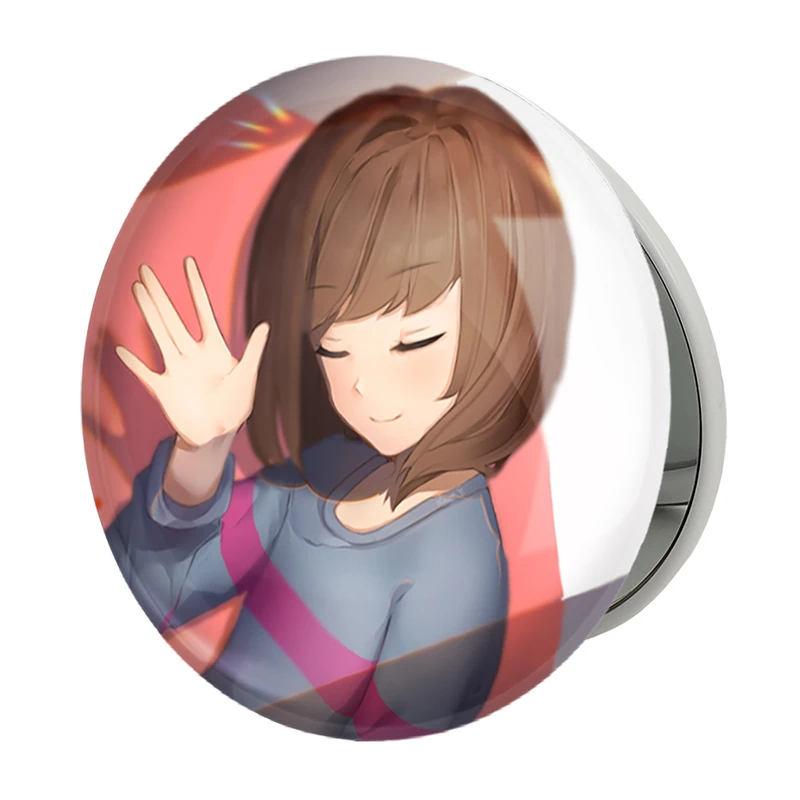 آینه جیبی خندالو طرح بازی آندرتیل (Undertale) مدل تاشو کد 31769