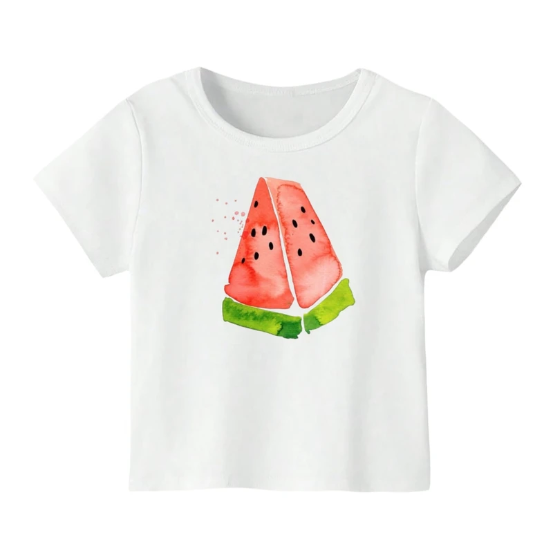 تی شرت آستین کوتاه بچگانه مدل هندوانه یلدایی کد 39