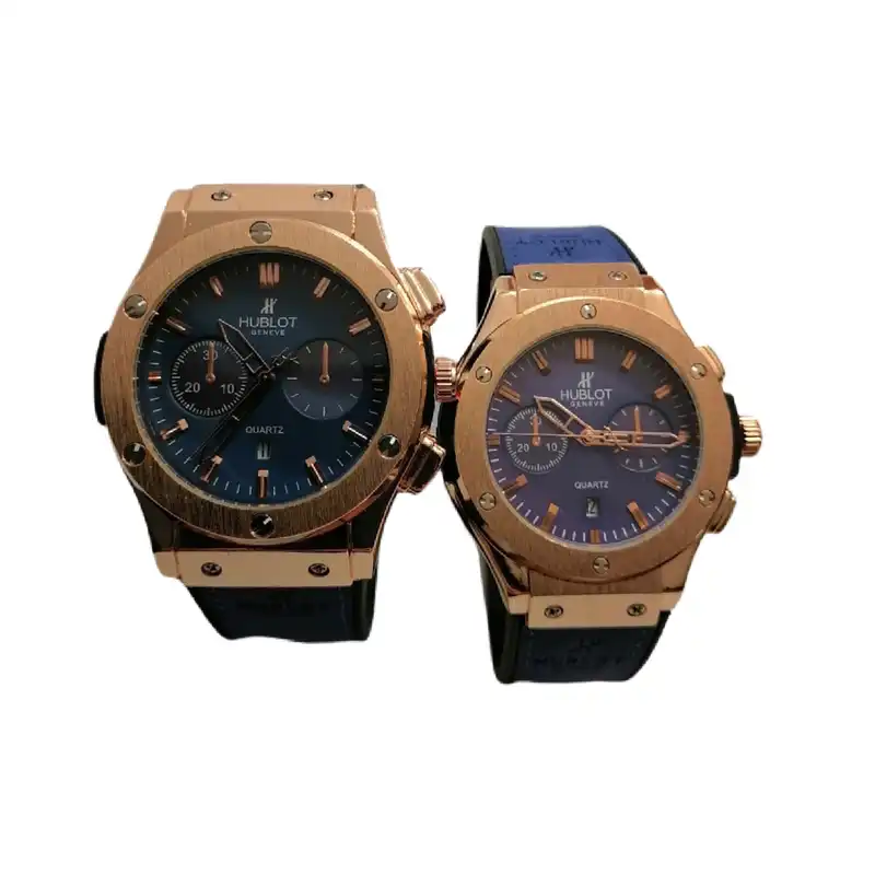 ست ساعت مچی عقربه ای زنانه و مردانه  مدل h760