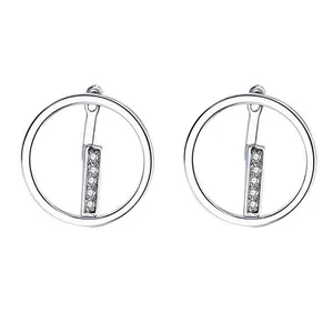 گوشواره نقره زنانه گالری شمرون مدل EAR750S0