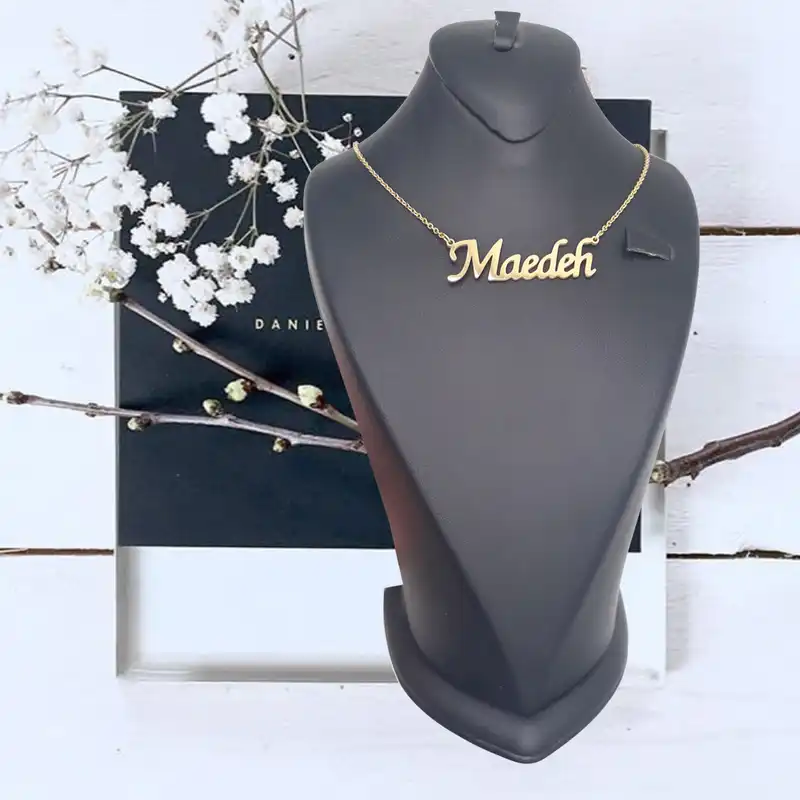 گردنبند نقره زنانه آی جواهر مدل مائده