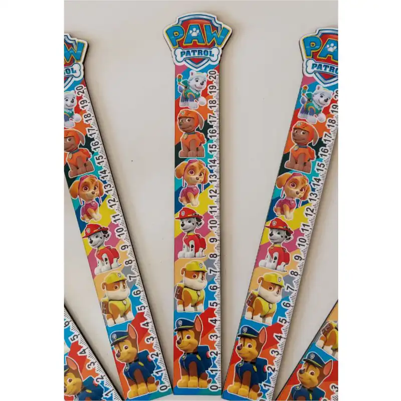 خط کش 20 سانتی متری طرح سگ های نگهبان