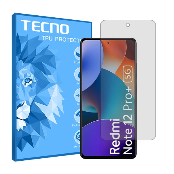 محافظ صفحه نمایش شفاف تکنو مدل HyGEL مناسب برای گوشی موبایل شیائومی Redmi Note 12 Pro Plus