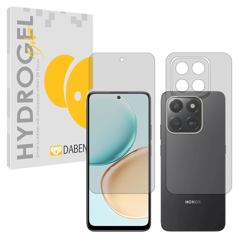 محافظ صفحه نمایش مات دبن مدل Tough مناسب برای گوشی موبایل آنر 400 Smart به همراه محافظ پشت گوشی