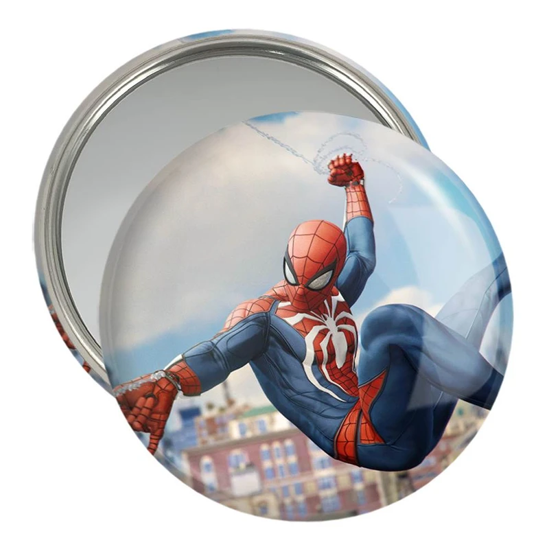 آینه جیبی خندالو مدل مرد عنکبوتی Spider Man  کد 13168