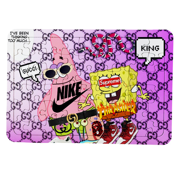 پازل 54 تکه طرح انیمیشن باب اسفنجی کد LO5