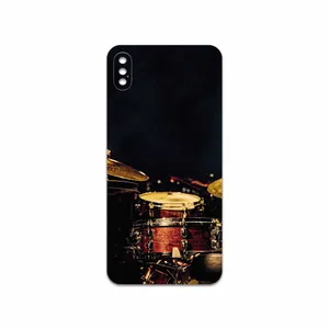 MAHOOT Drum Kit Cover Sticker for Apple iPhone XS Max
