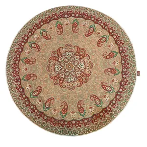 رومیزی ترمه صفائی مدل دایره کد 16.sho