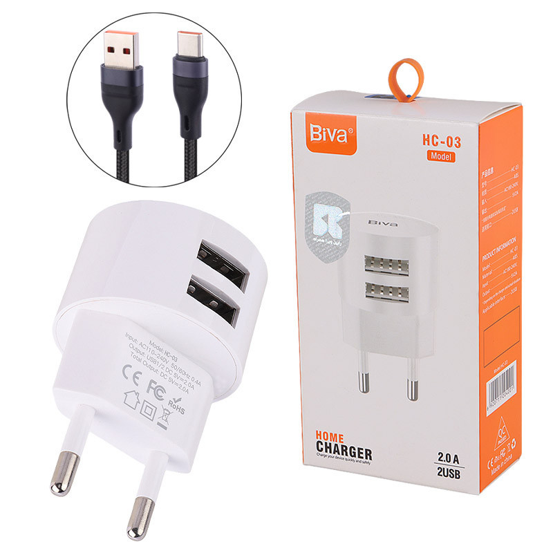 شارژر دیواری 10 وات بیوا مدل HC-03