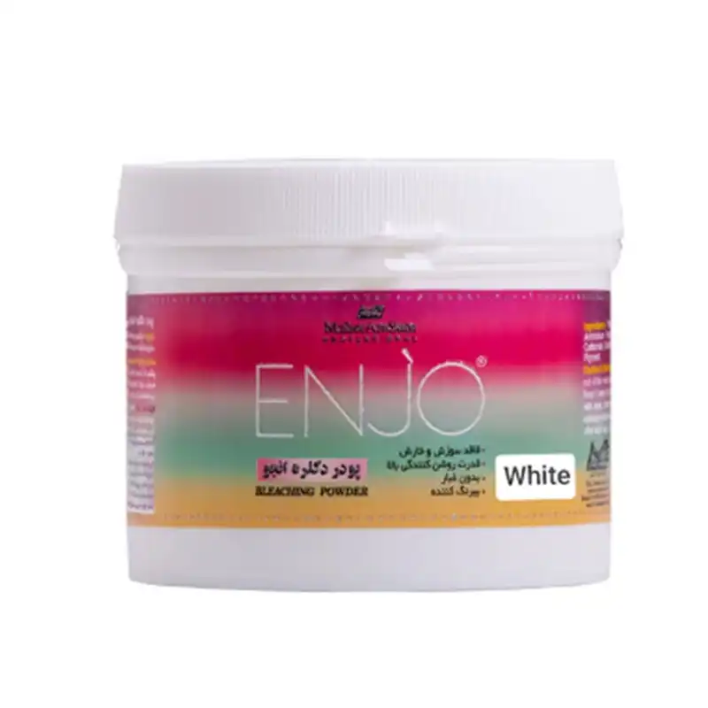 پودر بی رنگ کننده مو اینجو مدل 001 وزن 500 گرم