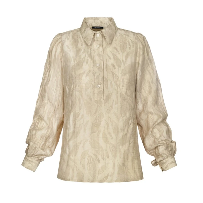 بلوز آستین بلند یقه برگردان زنانه مدل SB-SS-304450