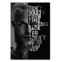 تابلو شاسی طرح سریال وایکینگ ها پادشاه رگنار لاثبروک Vikings King Ragnar Lothbrok مدل M0678