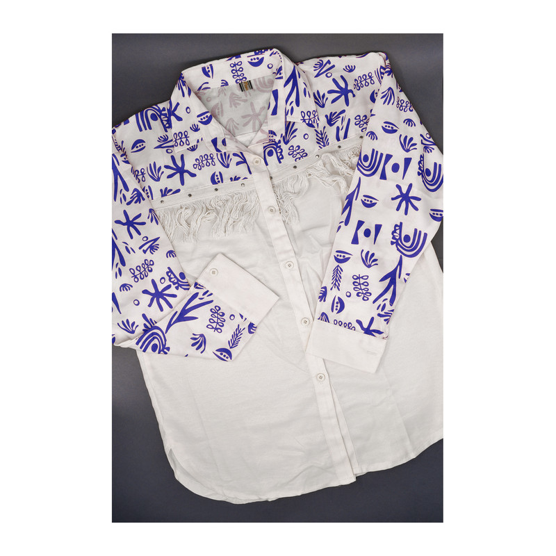 شومیز آستین بلند زنانه مدل M4030