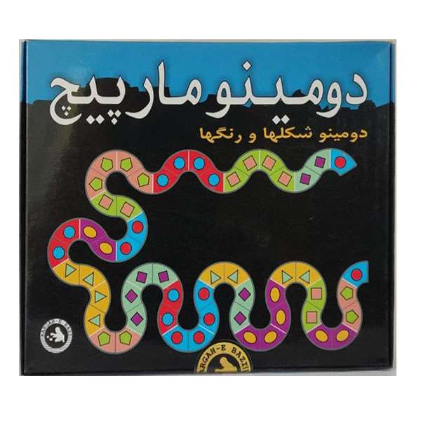 بازی فکری مدل دومینو شکلها و رنگها