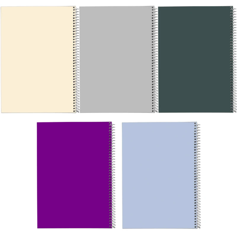 دفتر مشق 50 برگ مدوپد طرح ساده کد BD10031 مجموعه 5 عددی