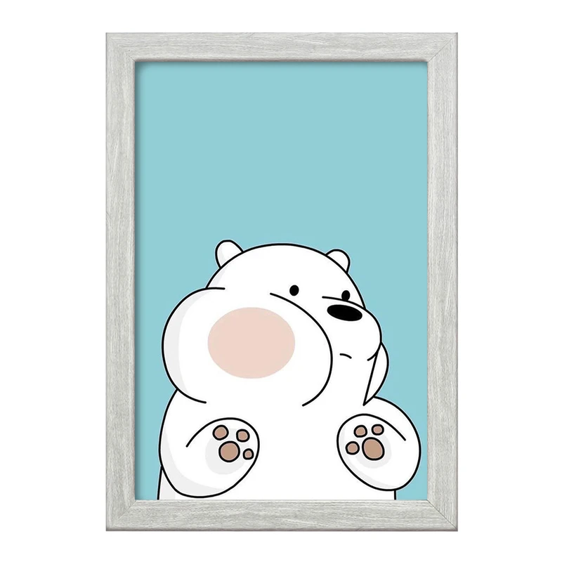 تابلو خندالو طرح انیمیشن سه خرس کله پوک کد 27630